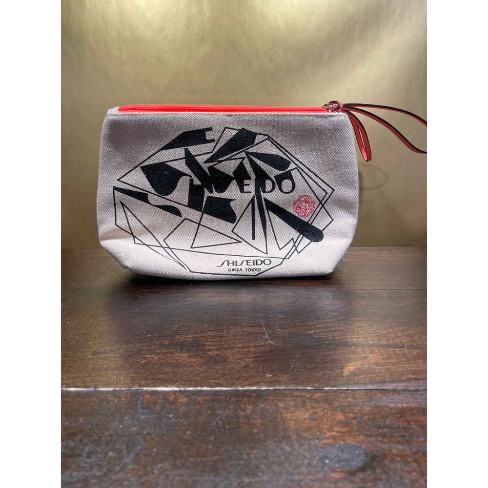 Shiseido Ginza‎ Tokyo Cosmetic Bag Makeup Pouch Travel Accessory
